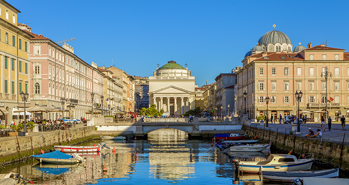 Canale Grande Trieste,Friuli Venezia Giulia, Italy by Peter Vanco Shutterstock