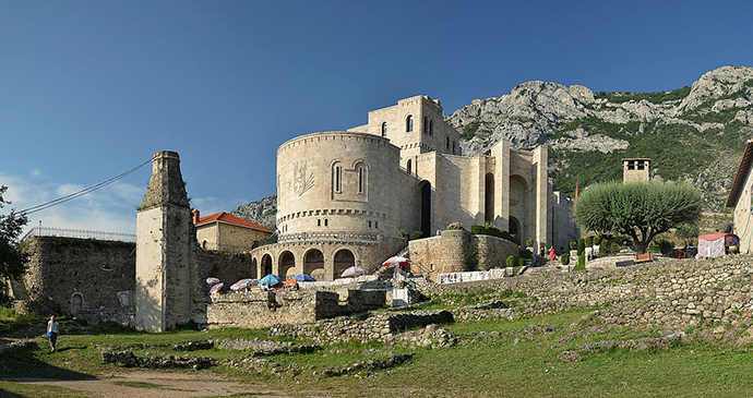 Kruja Castle, Kruja, Albania by Pudelek, Wikimedia Commons