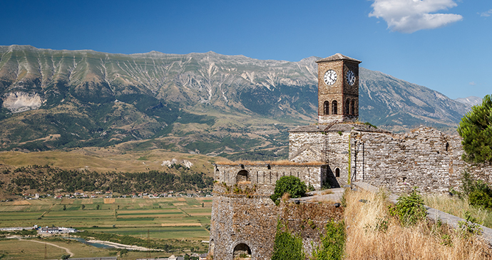 Medieval fortress in Gjirokastra, Albania by Lev Levin, Shutterstock