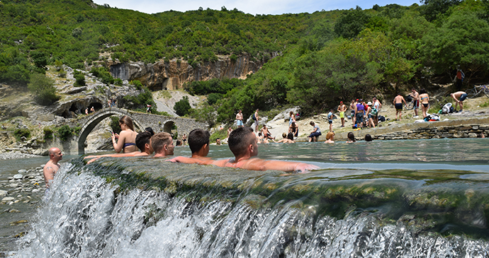 Thermal spa, Permeti, Albania by Dritan Zaimi, Shutterstock