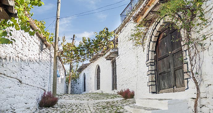 A cobbled street Berati, Albania by Bildagentur Zoonar GmbH, Shutterstock