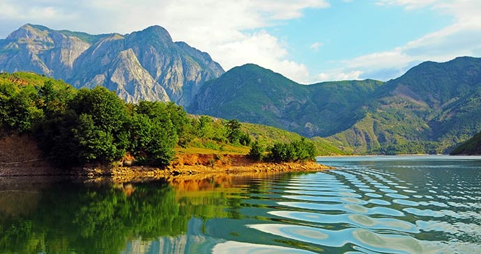 Lake Komani, Albania 