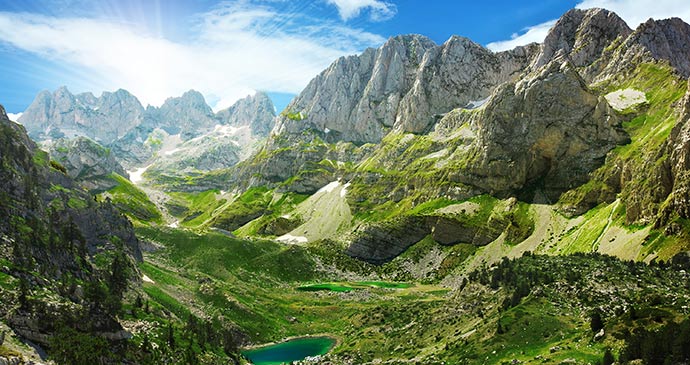 Albanian Alps, Albania by Lenar Musin, Shutterstock