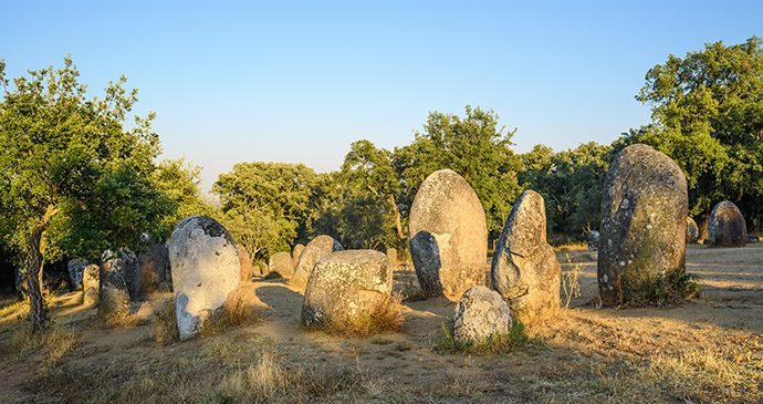 Cromleque near Evora Alentejo Portugal by Filipe B. Varela Shutterstock best historical sights alentejo