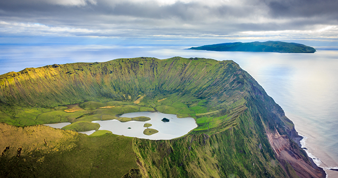 Corvo Island, Azores, Portugal, by Samuel Domingues, Shutterstock