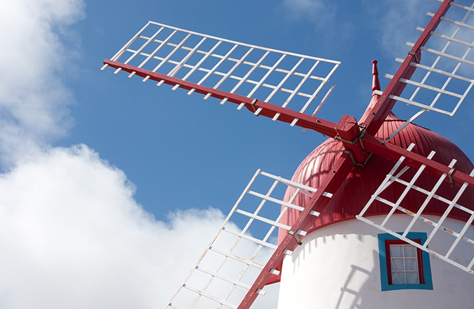 Sao Miguel windmill Graciosa Azores by Turismo Açores