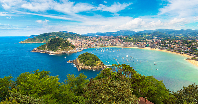 Beach San Sebastian Basque Country by S F Shutterstock