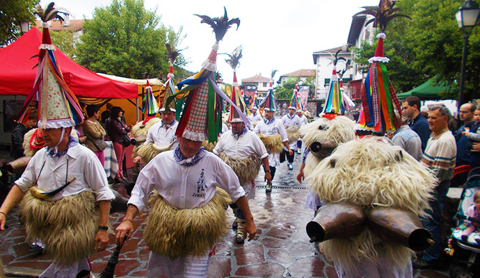 Joaldunak festival Navarre Spain Basque Country Murray Stewart