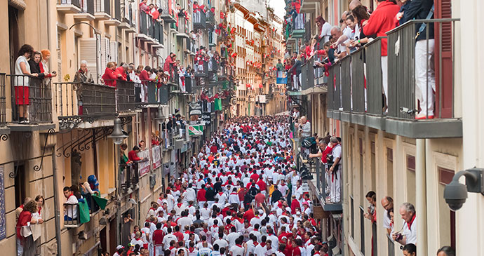 San Fermin Festival Pamplona Navarre by Mmeeds, Dreamstime