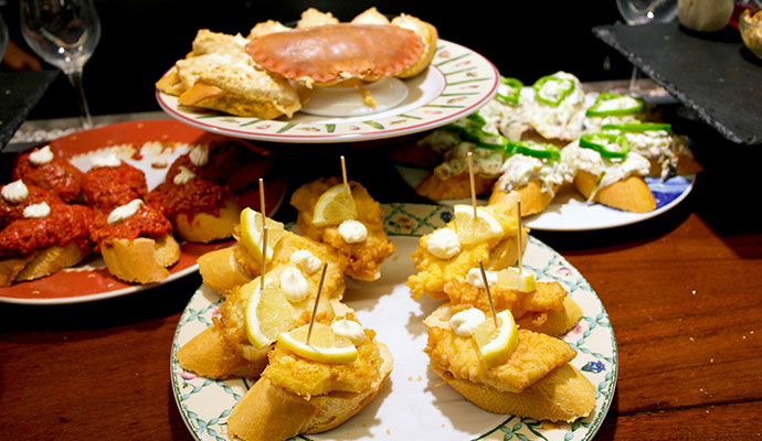Pintxos San Sebastian Spain Basque Country by Hamman Dreamstime