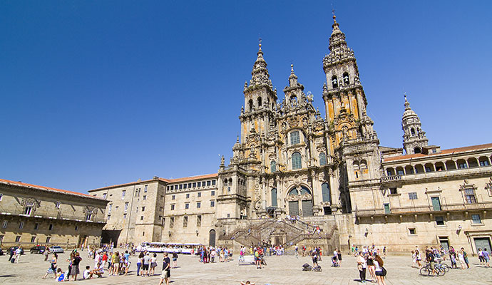 Santiago de Compostela Basque Country Spain by Natursports Dreamstime