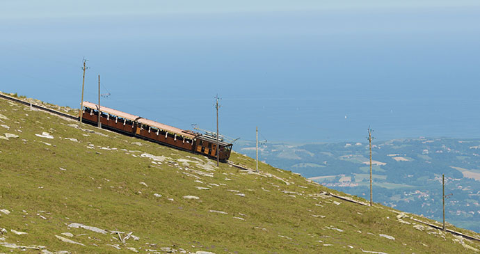 Train La Rhune Basque Country by Irantzu Arbaizagoitia Dreamstime