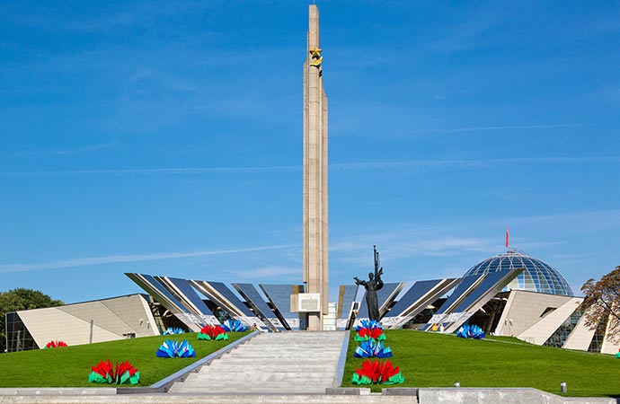 Belarusian State Museum of the Great Patriotic War Minsk Belarus Europe by Nickolay Vinokurov Shutterstock