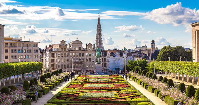 Cityscape Brussels Flanders Belgium by S-F, Shutterstock