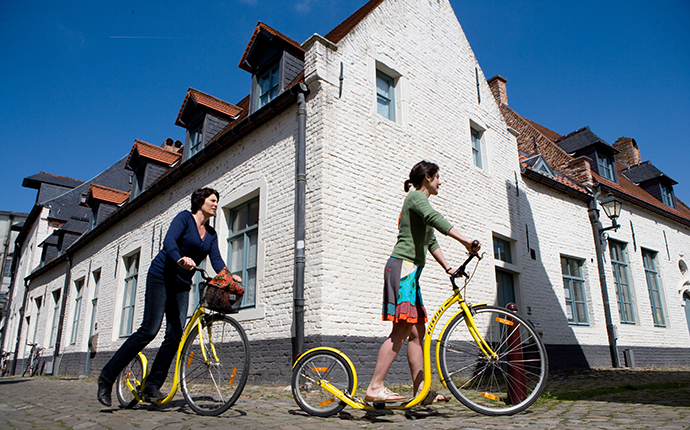 Small beguinage Leuven Flanders Belgium by Toerisme Leuven