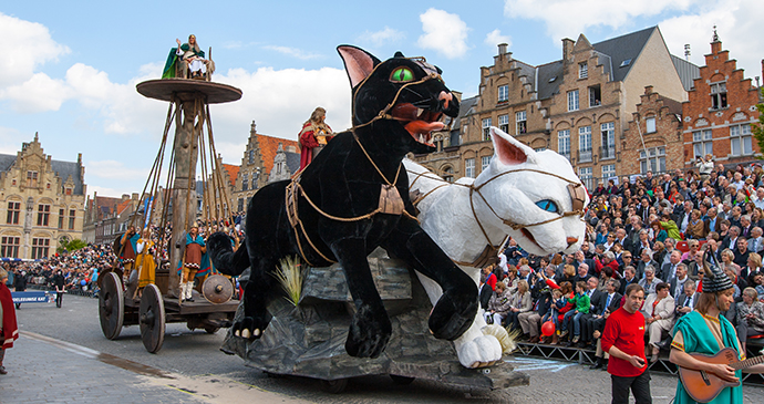 Cat Parade Flanders Belgium by Maxim Mayorov, Shutterstock