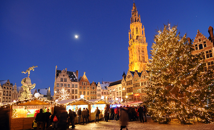 Christmas market Antwerp Belgium Flanders by Antwerpen Toerisme & Congres