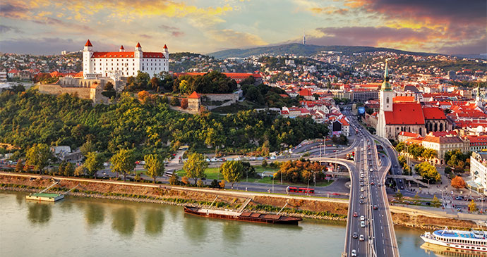 Historic Centre View Bratislava Slovankia by TTstudio Shutterstock