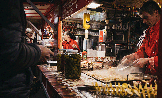 Christmas Market Bratislava Slovakia by Alena Veasey Shutterstock