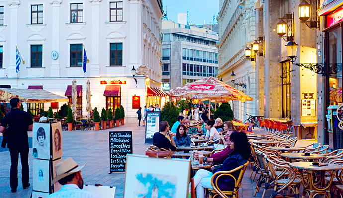 Café Old Town Bratislava Slovakia by Joyfull Shutterstock