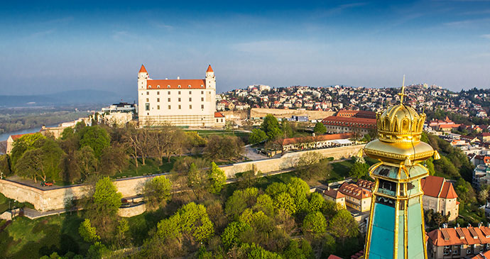Bratislava Castle Slovakia by DUOMEDIA