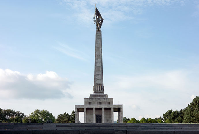 Slavin Monument Bratislava Slovakia by Mino Surkala Shutter