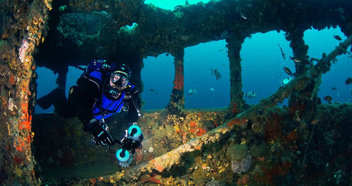 Baron Gautsch wreck, Istria, Croatia by Filip Višić