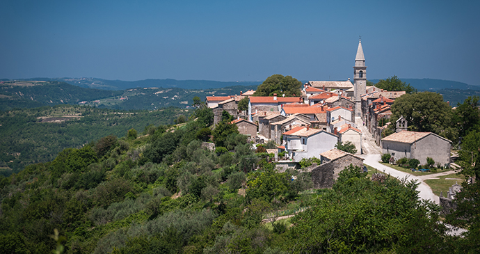 Draguć, Istria, Croatia by DeepGreen, Shutterstock
