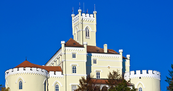 Trakošćan Castle Zagorje Croatia © Shutterstock