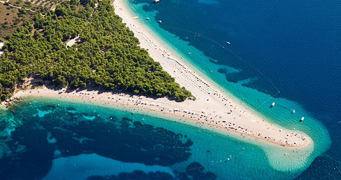 Zlatni Rat Brac Croatia by Simone Simone Shutterstock