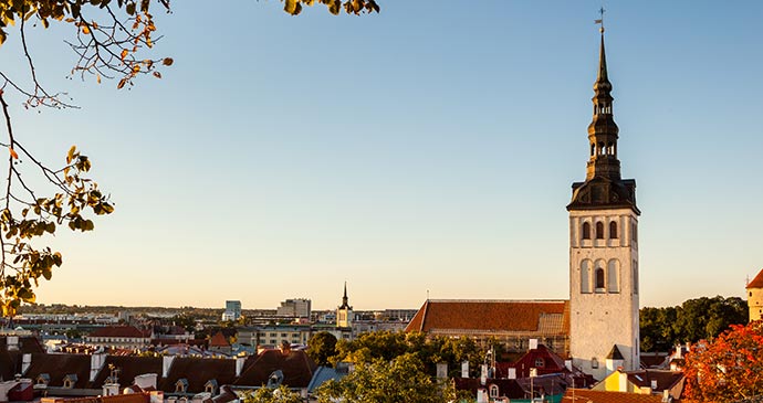 St Olaf's Church Tallinn Estonia b Shahid Ali Khan, Shutterstock
