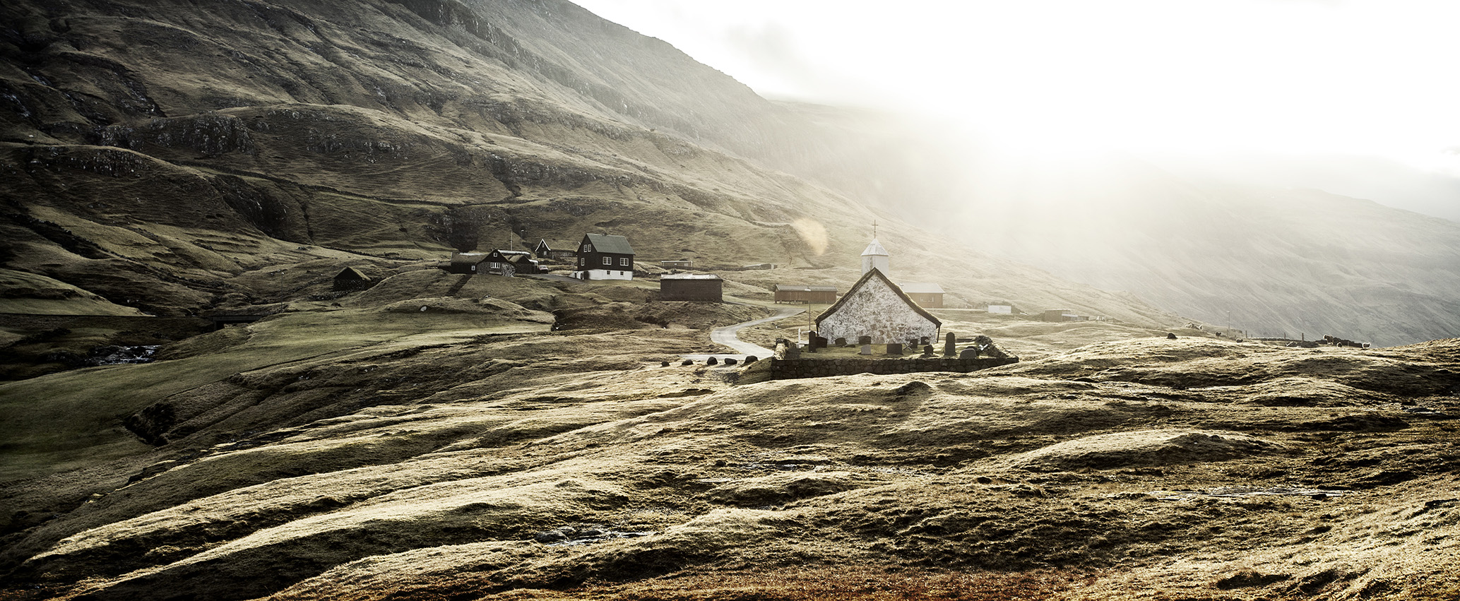 Saksun Faroe Islands by Hendrik Bruckner