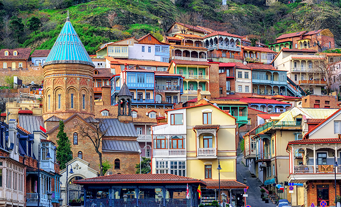 Old Town, Tbilisi, Georgia by Boris Stroujko, Shutterstock