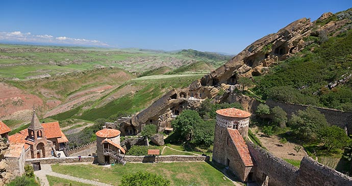 Davit-Gareja cave monastery Georgia by claire, Shutterstock