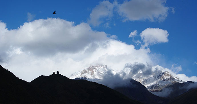 Kazbegi Georgia by Adam Balogh