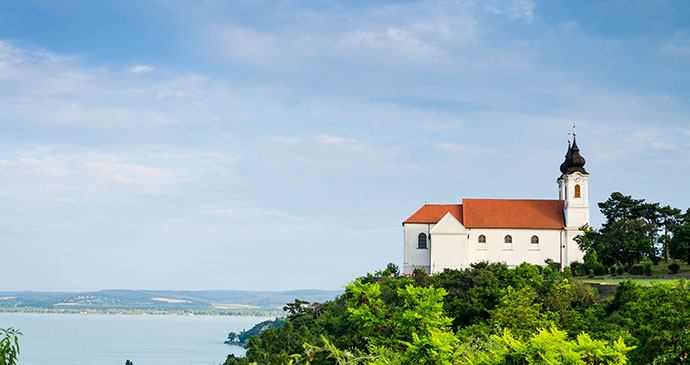 Tihany Abbey Hungary Europe by Klagyivik Viktor Shutterstock