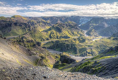 Thorsmork in Iceland by Peter Wemmert, Shutterstock