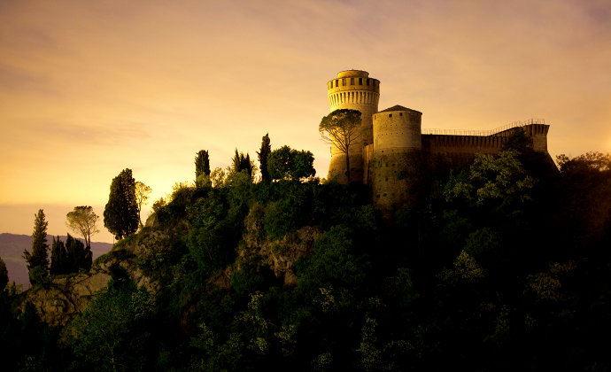 Rocca di Brisighella Emilia-Romagna Italy by CC-BY-SA Umberto PaganiniPaganelli