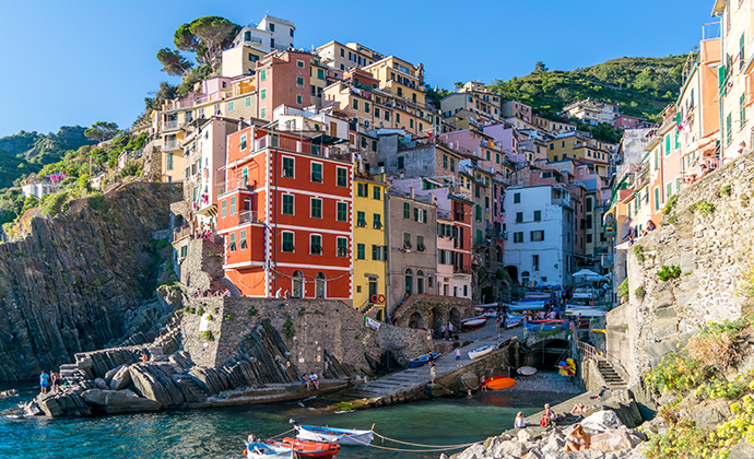 Riomaggiore, Liguria, Italy by IulilaSlyshko, Shutterstock