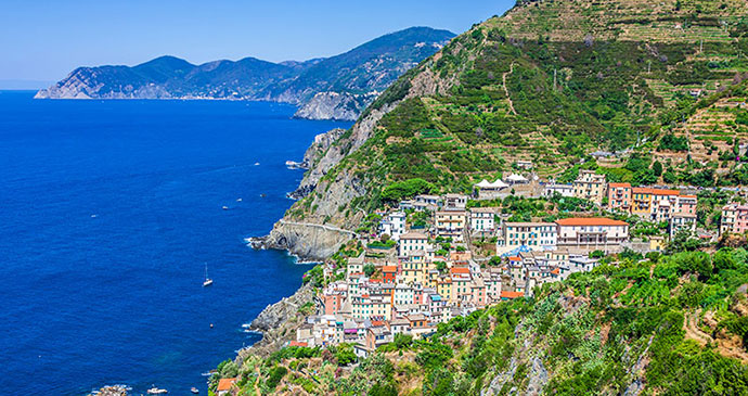 Riomaggiore Cinque Terre Liguria by Lukasz Janyst Shutterstock
