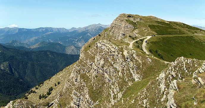 Alta Via dei Monti Liguri, Liguria, Italy by Wikimedia Commons