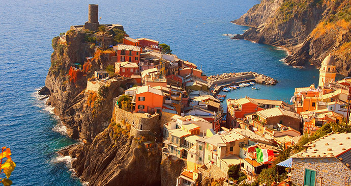 Cornigilia bay, Liguria, Italy by Sternstunden, Shutterstock