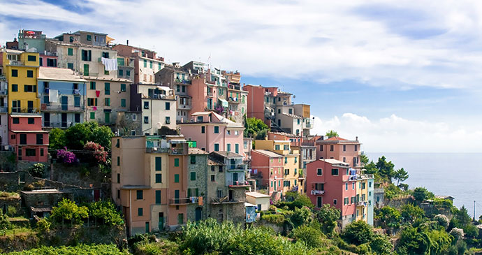 Corniglia Liguria Italy by  infografick Shutterstock