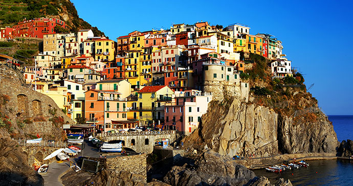 Manarola Cinque Terre Liguria Italy by Mikadun Shutterstock