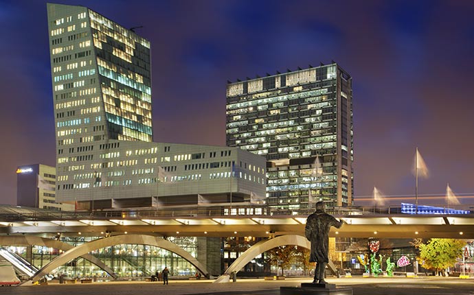 Euralille district Lille France by Production Perig, Shutterstock