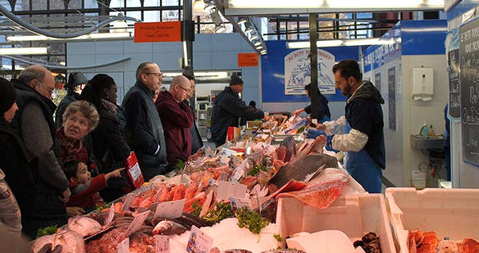Wazemmes market Lille France Europe by Anna Moores