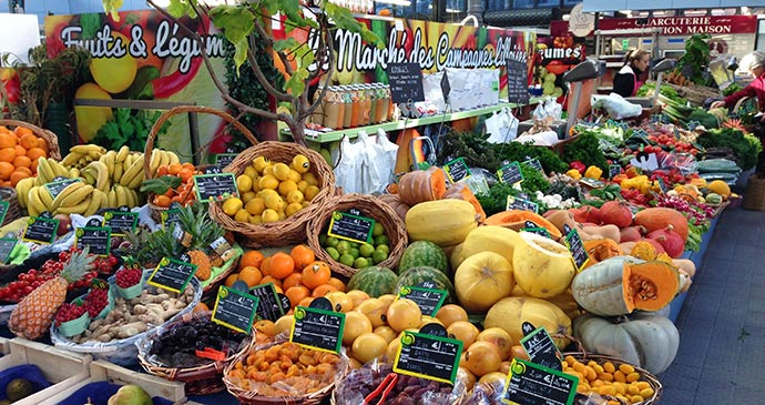 Fruit and veg Wazemmes market Lille by Anna Moores