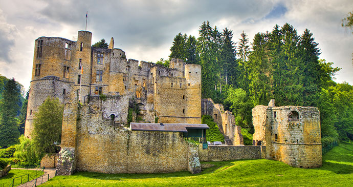 Beaufort Castle, Luxembourg, gevision, shutterstock