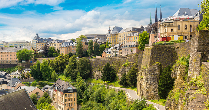 Luxembourg City Luxembourg by © s-f, Shutterstock