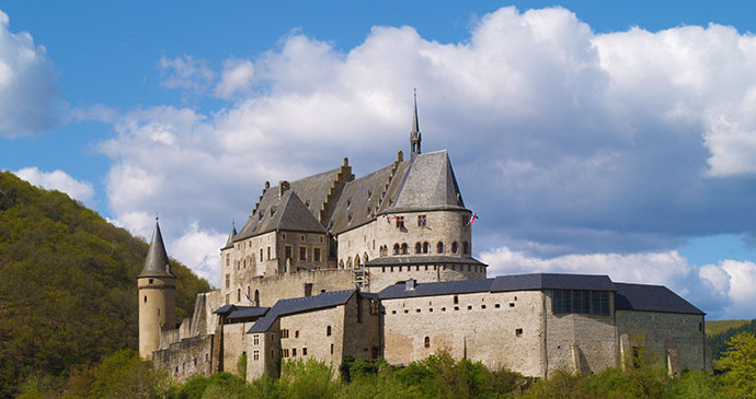 Vianden Castle, Luxembourg by Tim Skelton